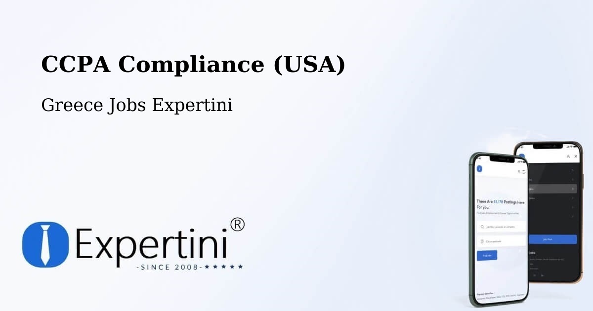 CCPA Privacy Rights & Compliance Notice – Ermióni - Greece Jobs Expertini